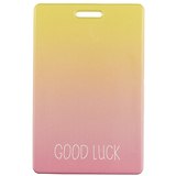 Чехол для карточек Цветной градиент Good luck (ДК2017-133)
