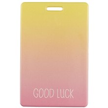 Чехол для карточек Цветной градиент Good luck (ДК2017-133)