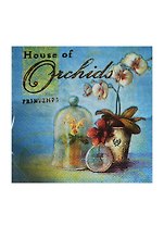 Набор д/творчества Салфетки д/декупажа 33*33см 20шт 3-х слойные House of Orchids (AY-1205)