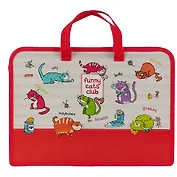 Папка для тетрадей «Прикольные котики»