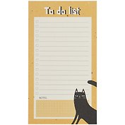 Планнер недат. 50л 100*180мм "Silly" клеевое скрепление