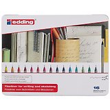 Капиллярные ручки Finepen, 16 цветов, Edding