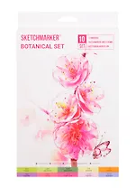 Маркеры 10цв "Botanical" карт.кор., Sketchmarker