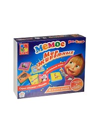 НИ Мемос Мир животных Маша и Медведь (VT2104-01) (Играем с Машей) (3-7 лет) (коробка)