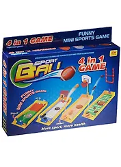 НИ 4в1(гольф, хоккей, баскетбол, футбол)(коробка)