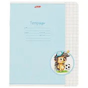 Тетрадь в крупную клетку Hatber, "Лохматики", 12 листов, в ассортименте