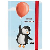 Скетчбук А5 32л "I love Popit" 120г/м2, тв. переплет, выб. лак
