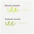 Фломастер Aqua Brush Duo двухсторонний, 2мм. Яблочно-зеленый - 2