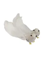 ХОББИ И ТЫ ScrapBerrys Украшение Птички с акриловыми камушками Белые 2шт в уп.