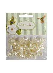 Бусины Бантики (11 шт) (843) (14-08542-843) (в пакете)