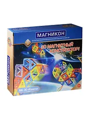 Конструктор магнитный МАГНИКОН Комета МК-30 (30 дет.) (МК-30) (3+) (коробка)