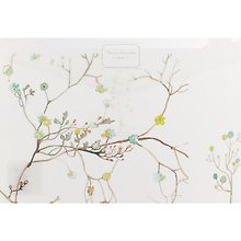 Папка -конверт «Natural collection» А4 на кнопке, в ассортименте, Be positive