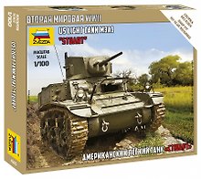Сборная модель «Американский легкий танк Стюарт», ZVEZDA (6265)