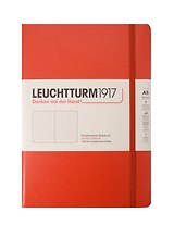 Книга для записей A5, 125 листов в точку "Medium ", твердая обложка, Рыжий лис, Leuchtturm1917