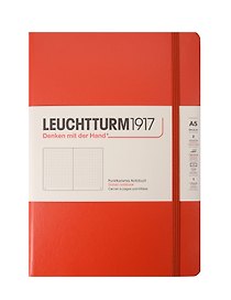 Книга для записей A5, 125 листов в точку "Medium ", твердая обложка, Рыжий лис, Leuchtturm1917