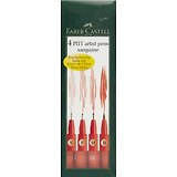 Ручки капиллярные "РITT" сангина, 4 шт, Faber-Castell