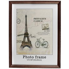 Фоторамка «Тёмное дерево с каймой», 30 х 40 см