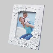 Фоторамка белый пластик (24х20) (671429)