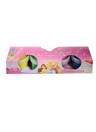 LORI Птд-001 Радужный песок Disney Принцессы Disney (4цв. х140гр.) (+формочка) (набор для творч.) (3+) (упаковка)
