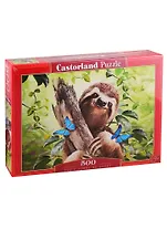 Пазл Castorland 500 эл. 47*33см. Счастливый ленивец