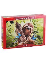 Пазл «Счастливый ленивец» 500 элементов, Castorland