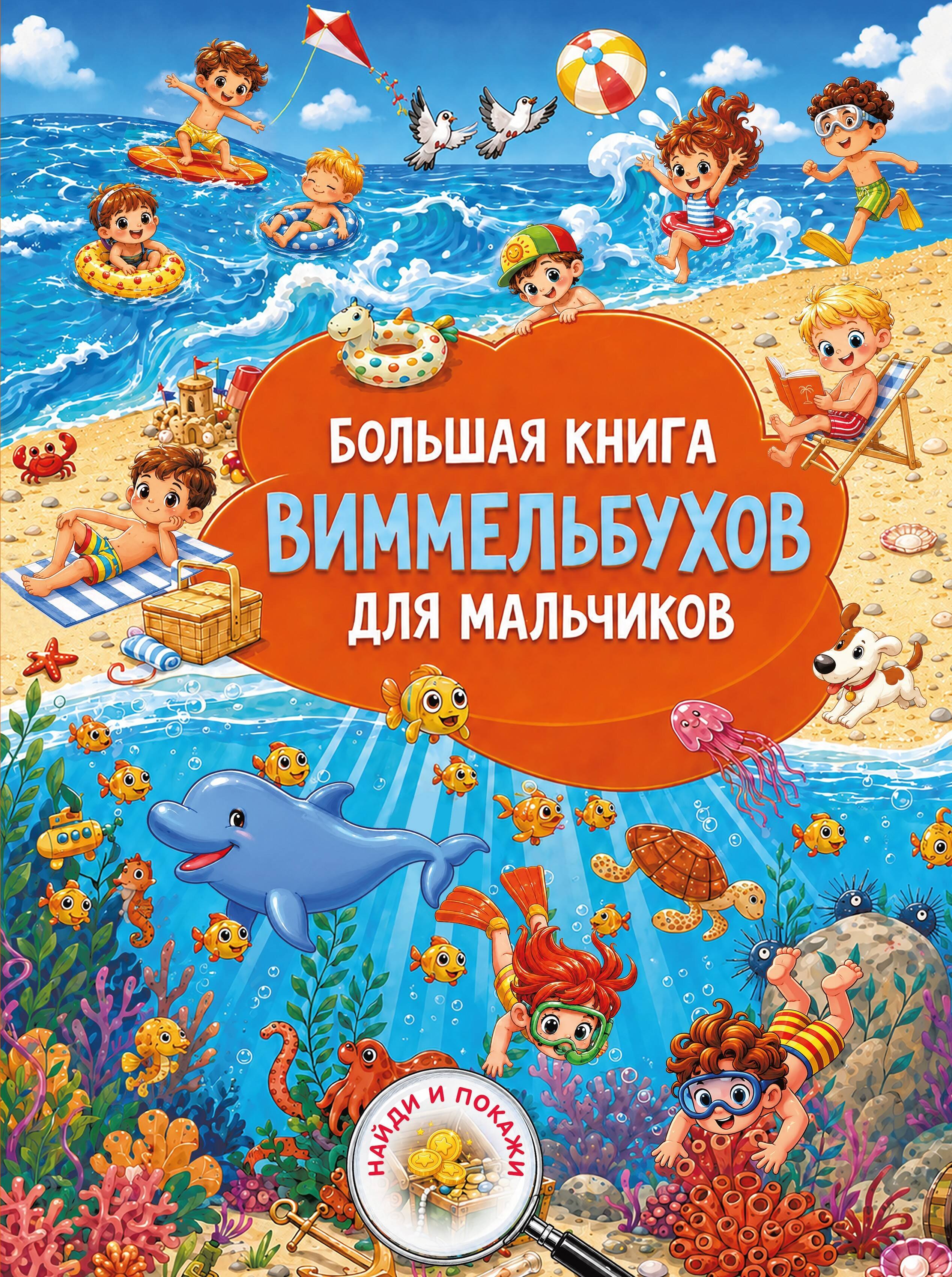 

Большая книга виммельбухов для мальчиков