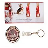 Набор 2 в 1 Настоящей леди (472257) (16х7,6) (зеркало, брелок)