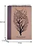 Скетчбук А5 40л "Волк", 120г/м2, обложка крафт картон, выборочный лак, евроспираль - 1
