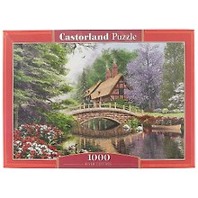 Пазл «Дом у реки» 1000 элементов, Castorland