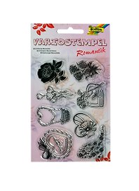30104 Штампики силиконовые "Романтика" 8 шт.
