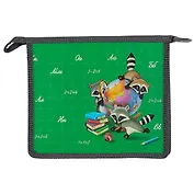 Папка для тетрадей «Еноты у глобуса», А5