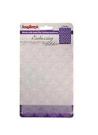 Форма для эмбоссирования Сердечки (SCB20022704) (106х150мм) (ScrapBerry`s) (блистер)