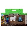 Коллекционные фигурки Minecraft Стив,Овца,Тихоня (MC2021G)