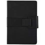 Ежедневник недатированный "Шеврет глосс", А5, 160 листов, черный