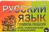 Русский язык Правила разбора слов, словосочетаний и предложений