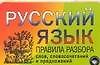 Русский язык Правила разбора слов, словосочетаний и предложений