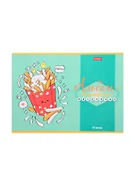 Альбом для рисования Hatber, "Фуд пати", А4, 40 листов, на скрепке