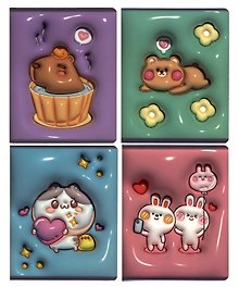 Тетрадь общая «Kawaii. Зверюшки 3D», 48 листов в клетку, А5, в ассортименте - Be positive