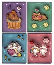 Тетрадь в клетку Be positive, "Kawaii. Зверюшки 3D", 48 листов, в ассортименте