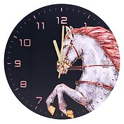 Часы настенные интерьерные Лошадь, 30 см ЧН-5904