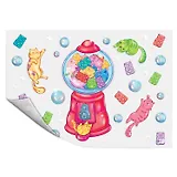 Клеенка для уроков труда "КОТОМИШАТРОН" 500*700мм, ПВХ 130мкм, подвес