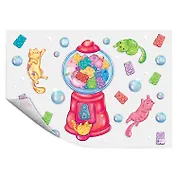 Клеенка для уроков труда "КОТОМИШАТРОН" 500*700мм, ПВХ 130мкм, подвес