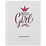Дневник школьный «Белый дневник. Girl boss», Listoff - 0