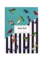 Скетчбук А5 80л "Exotic birds" белый офсет, 7БЦ