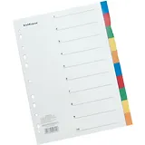 Разделитель А4 10цв Erich Krause