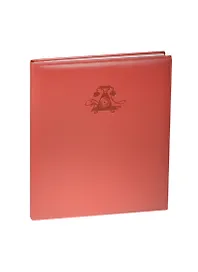 Алфавитная книга А5+ 89л 175*205 "Виннер" красная, кожзам, поролон, офсет, Escalada