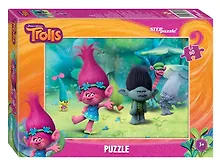 Пазл «Trolls» 60 элементов, Step puzzle