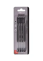 Ручки гелевые Listoff, Smart, черные 0,5 мм 4 штуки