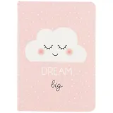 Записная книжка в клетку «Dream big», 30 листов, А7