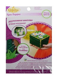 Набор для творчества шкатулка из фетка Ромашки полевые (00012535) (10х7см) (Чудеса из фетра) (5-99л.) (упаковка)